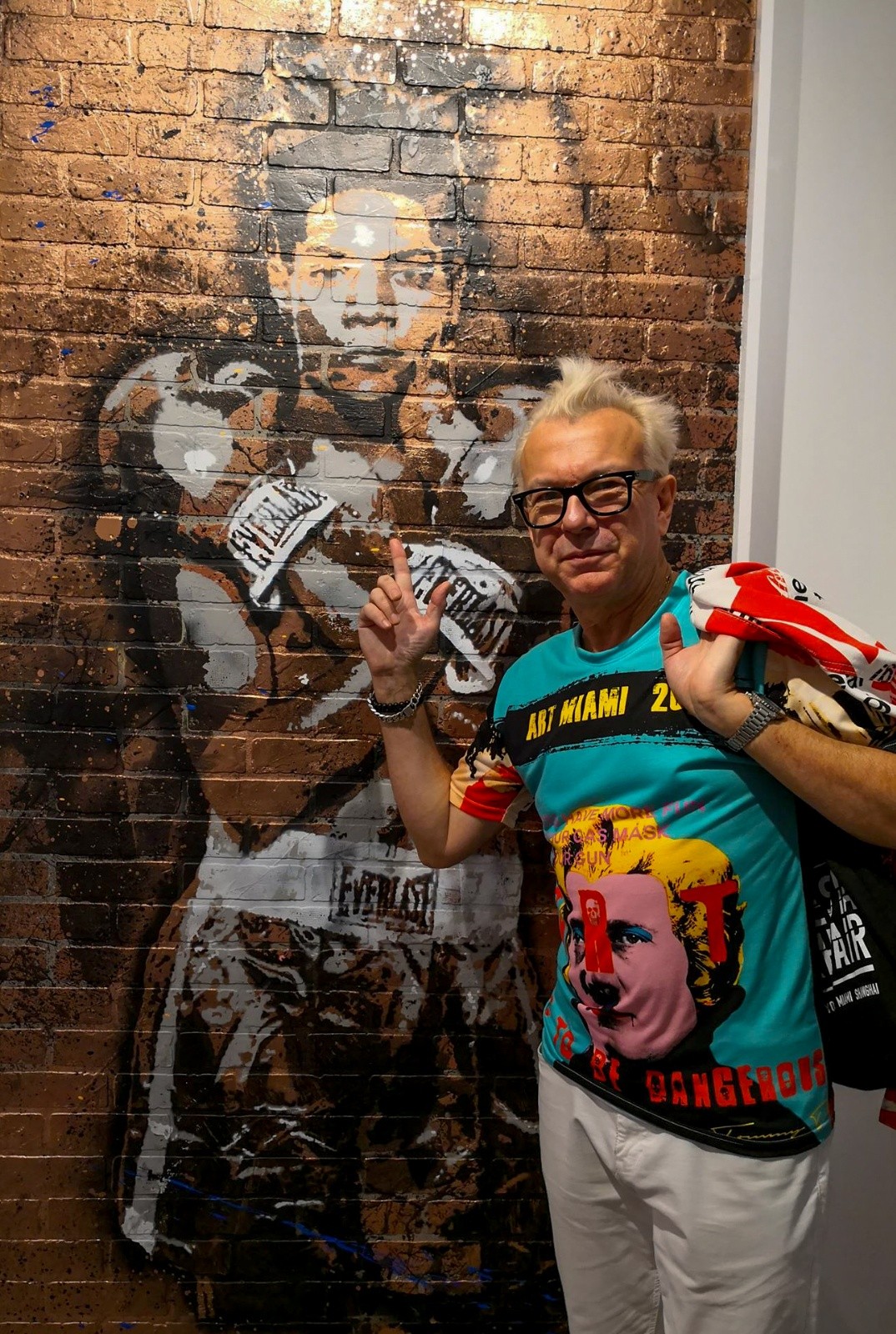 TD with Jean Michel on painting 